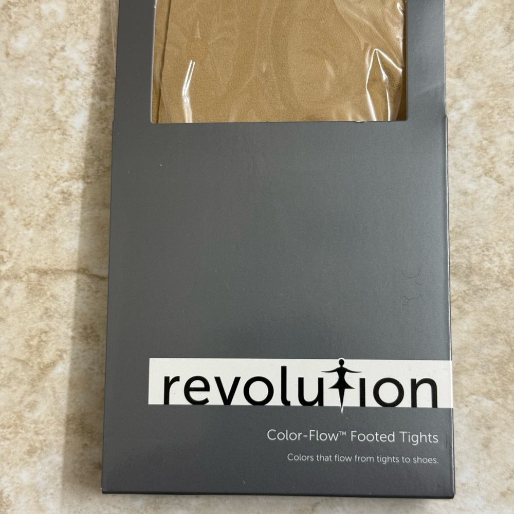 Revolution Tan Color-Flow Footed Tights